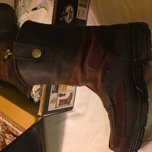 Georgia Boot Two-Tone Leather Work Boots